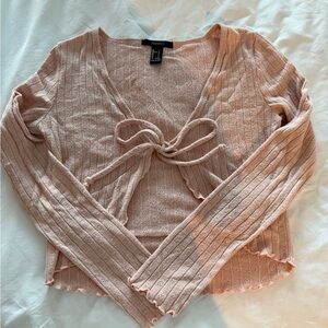 Forever 21 Blush Textured Sweater